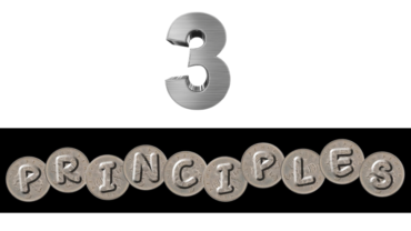 3 PRINCIPLES TO LIVE BY